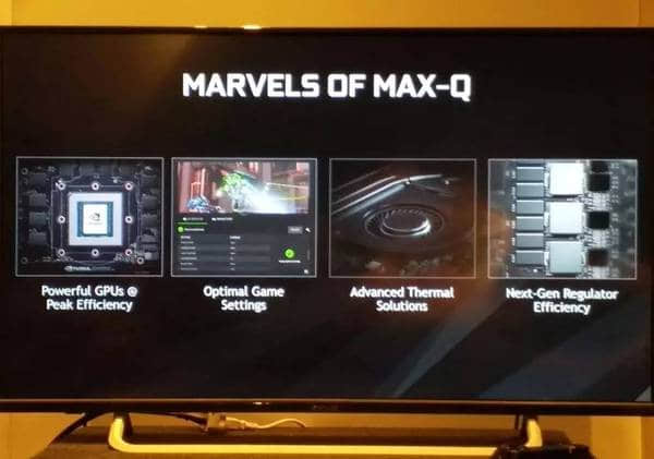 超薄GTX1080笔记本设计：NVIDIA MAX-Q技术将GPU功耗降低60%