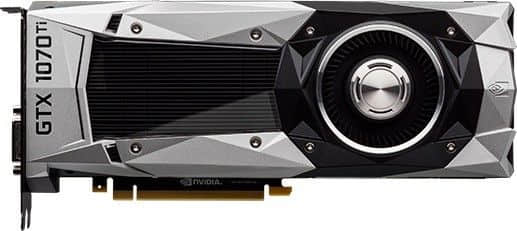 NVIDIA GTX 1070 Ti价格比GTX1080优惠50美元