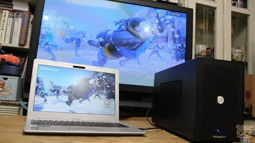 让你的笔记本变成发烧游戏本!CJSCOPE Z-530 轻薄强效 Ultrabook + AKiTiO Node 外接显卡转接盒