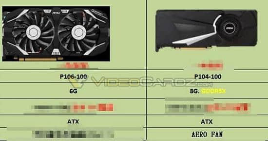 NVIDIA GP104专业矿卡：比GTX1060挖矿效率更高，8GB GDDR5X显存加持