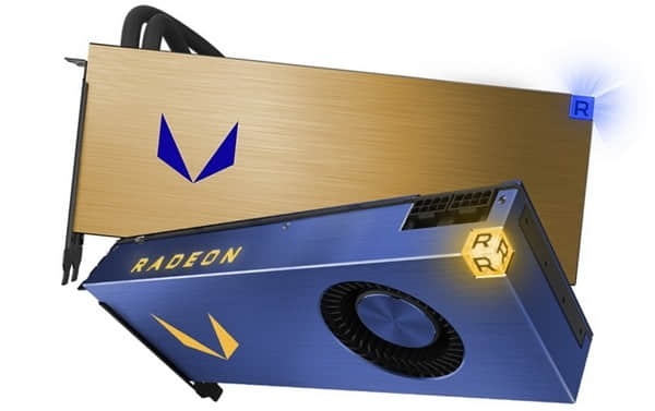 AMD Vega显卡真身亮相：蓝色帅气信仰等加持