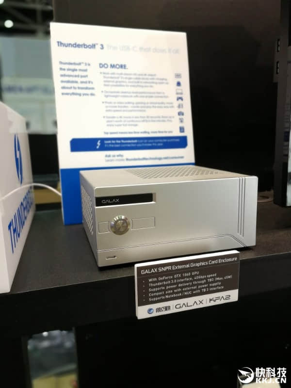 笔记本福音：影驰公布首款外置显卡，采用GTX1060 GPU