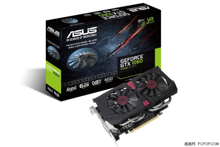高频强化版：华硕GTX1060 9GBPS正式发布