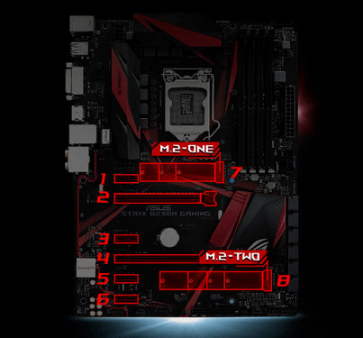 以太坊挖矿主板来了: 华硕ROG B250H GAMING主板，支持8卡运行