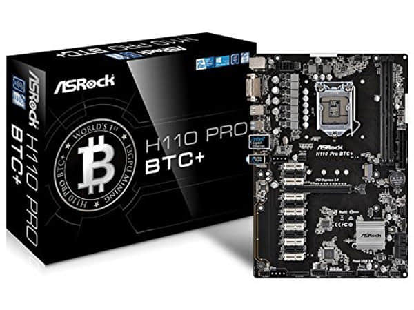 矿工要的主板来了：华擎H110 Pro BTC+/售价140美元，能插13块显卡